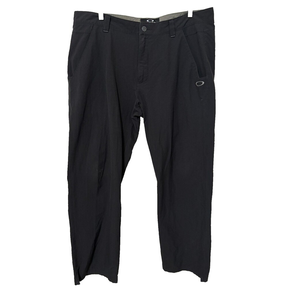 Oakley Nylon Pants Outdoor Activewear Men's Sz 40x32** Charcoal Black